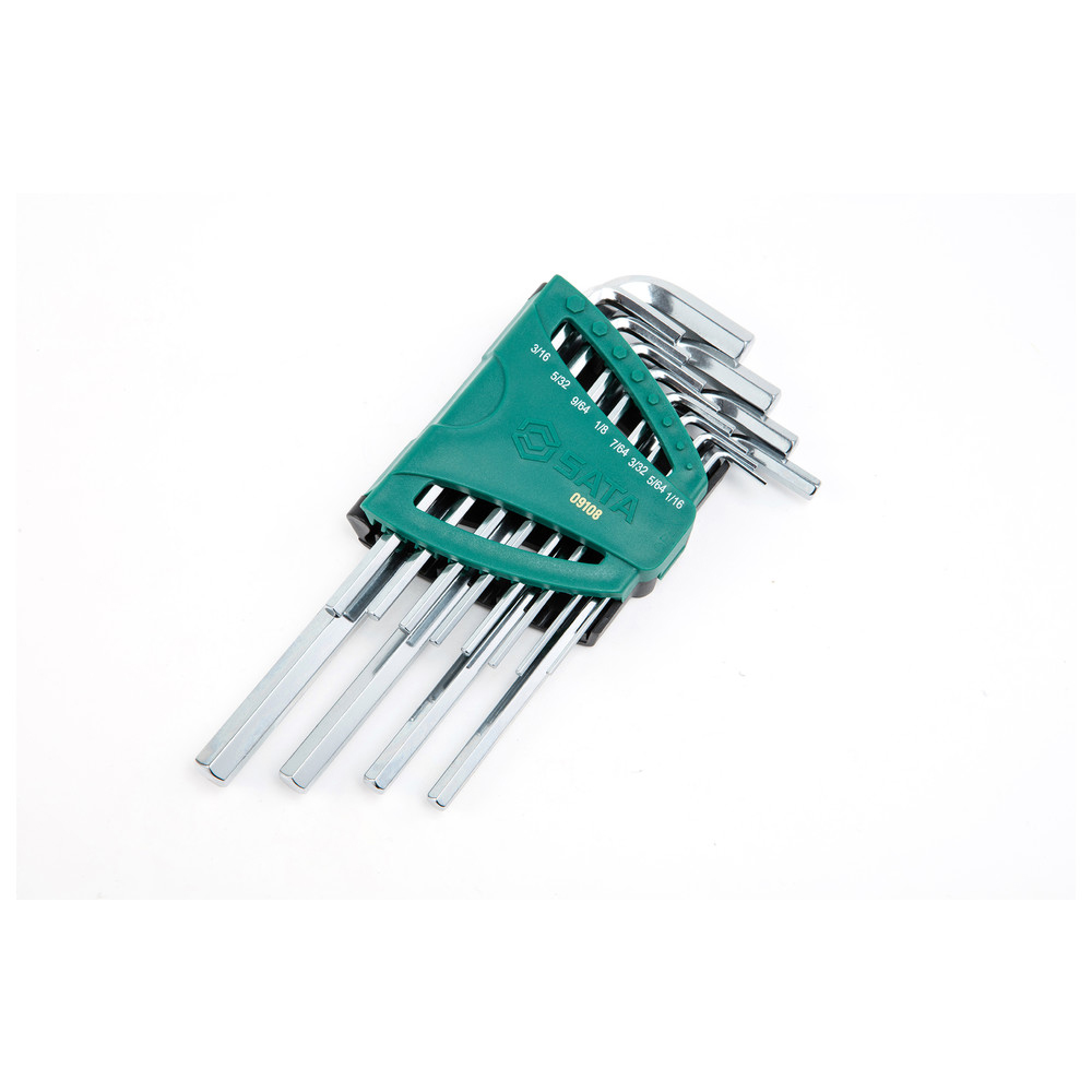 Stiftschlüssel-Satz, zöllig 12-teilig, 1/16"-3/8"