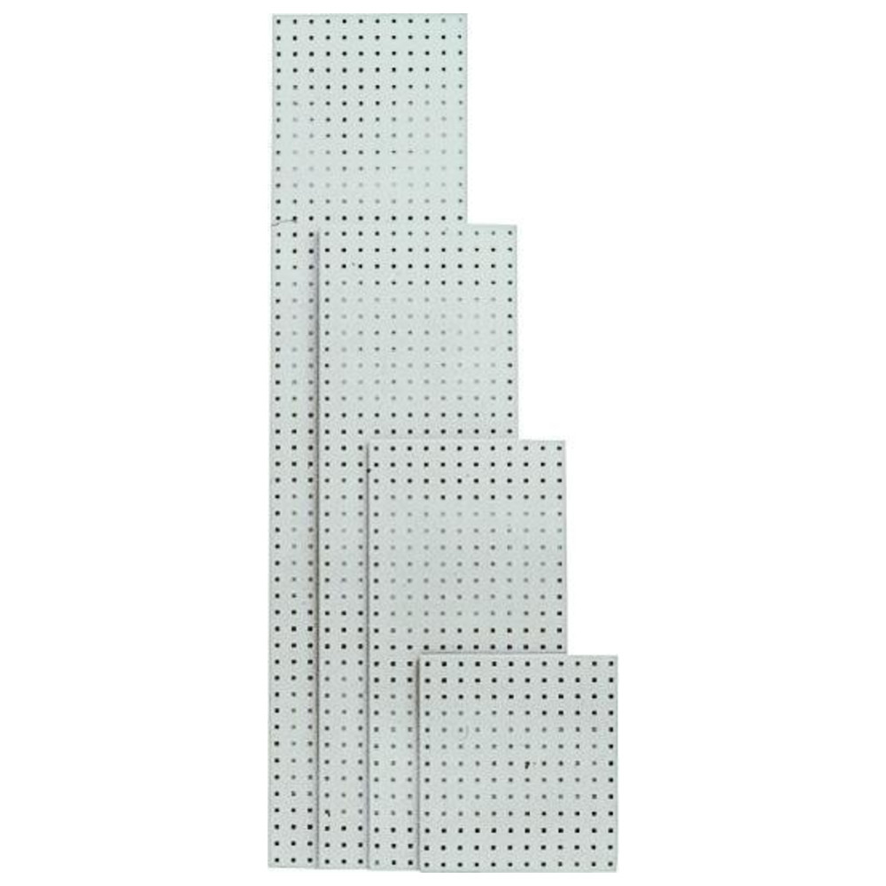 Lochplatte 495 x 457 mm lichtgrau RAL 7035