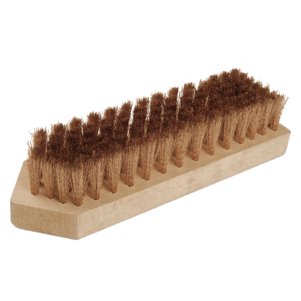 Bürste funkenfrei, Zinnbronzedraht gewellt, 70 x 180 mm