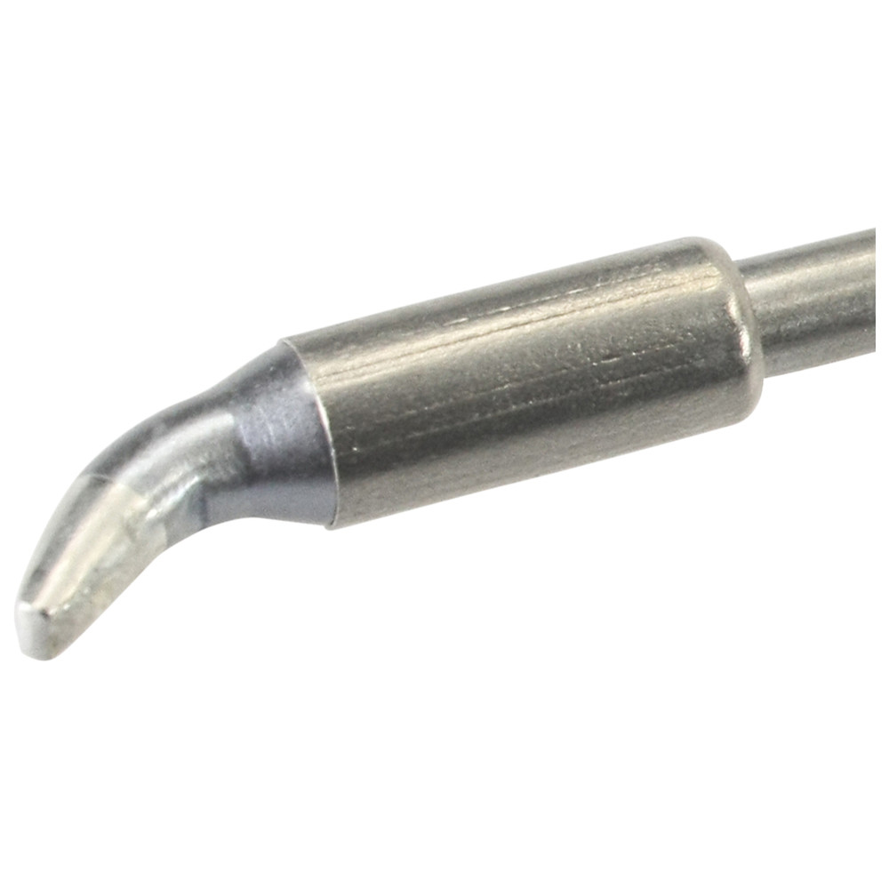 Lötspitze Serie C130, Meißelform, C130404/1,2 x 0,7 mm, gebogen