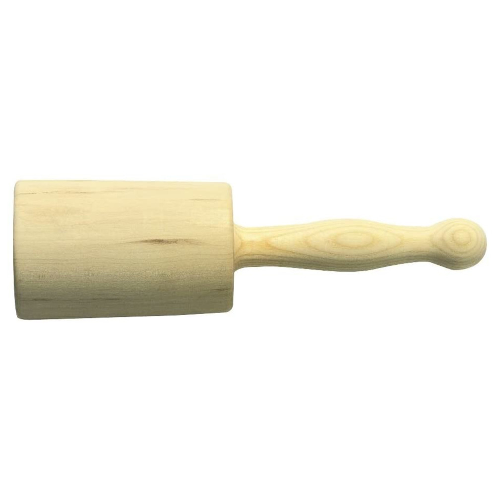Holzschlegel für Bildhauer, natur, Ø 110 mm