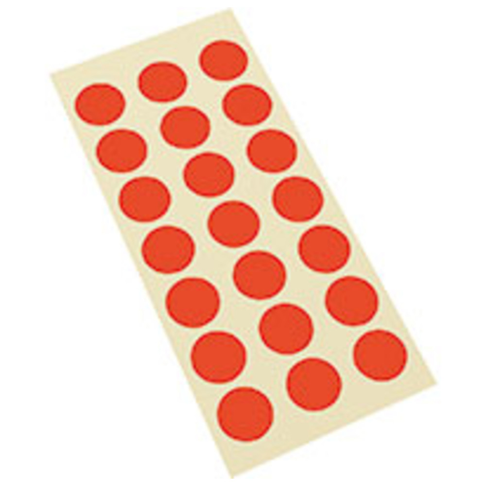 Markierungspunkt, Ø 75 mm, rot