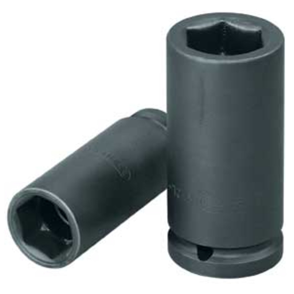 Kraftschraubereinsatz 1/2", 6-kant, lange Form, 19 mm