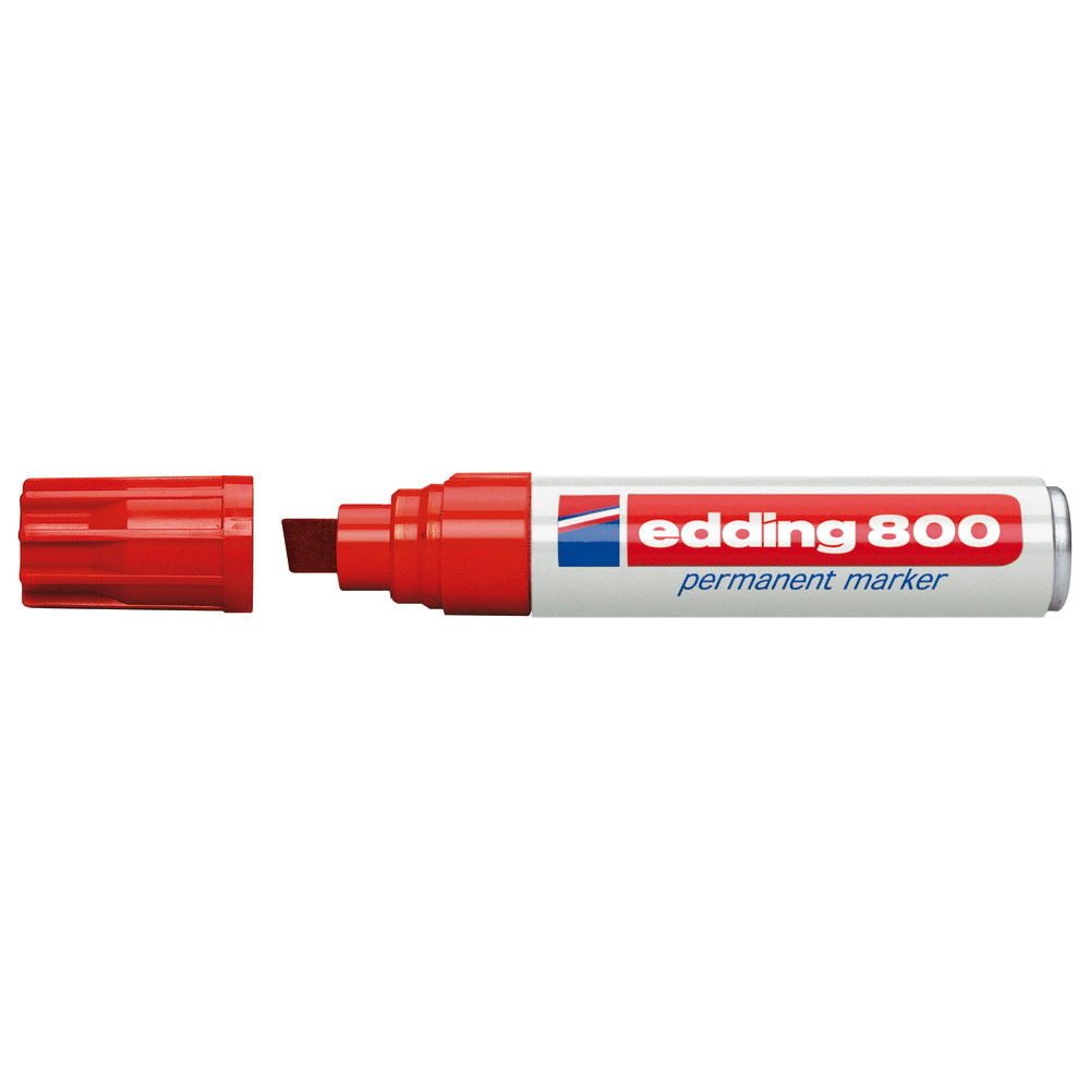 Permanentmarker Nr. 800 rot