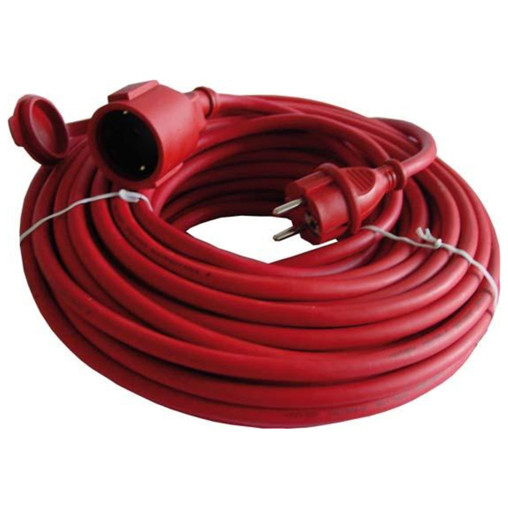 Gummi-Verlängerung 25 m, rot, H07RN-F3G1,5