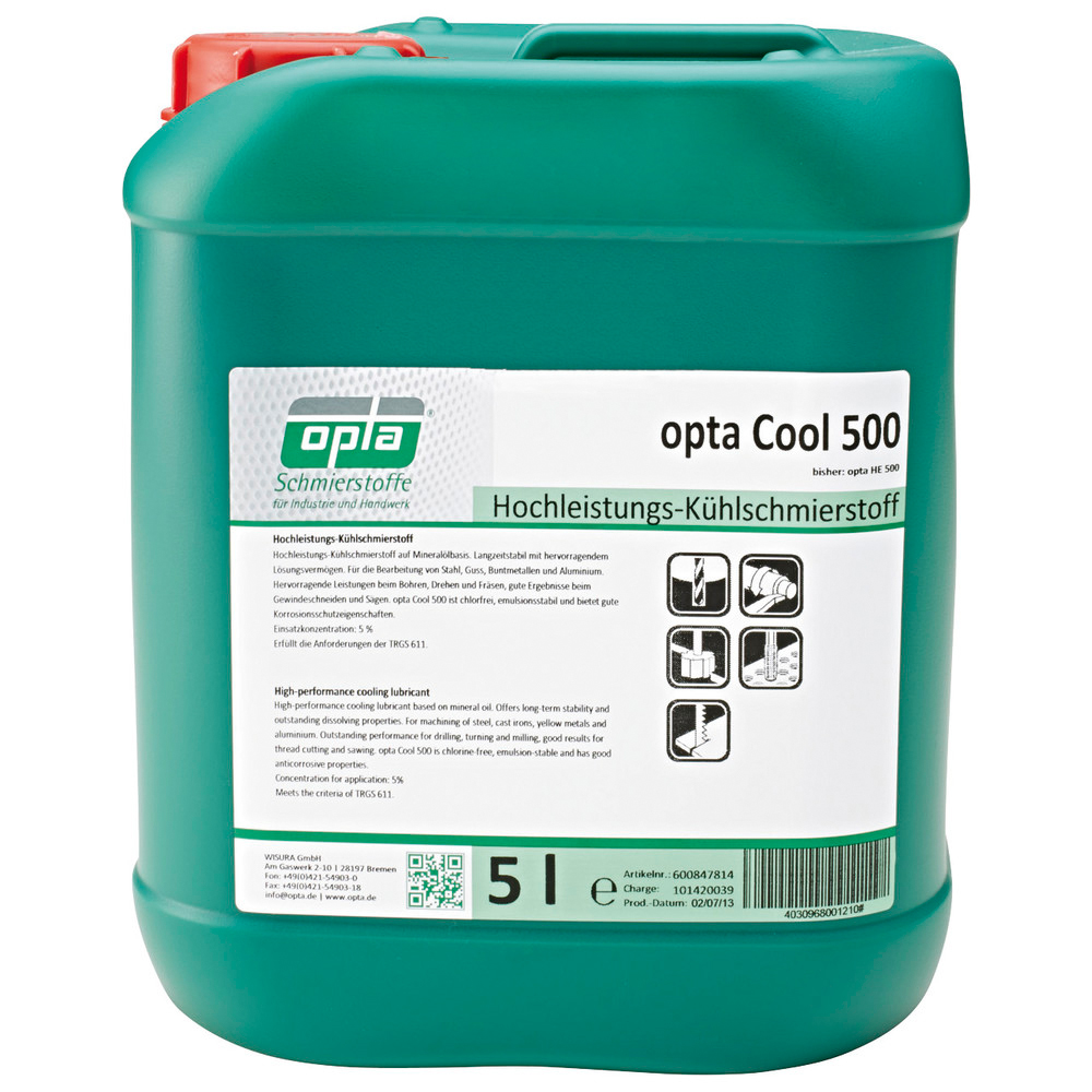 Hochleistungs Kühlschmierstoff COOL 500 5L