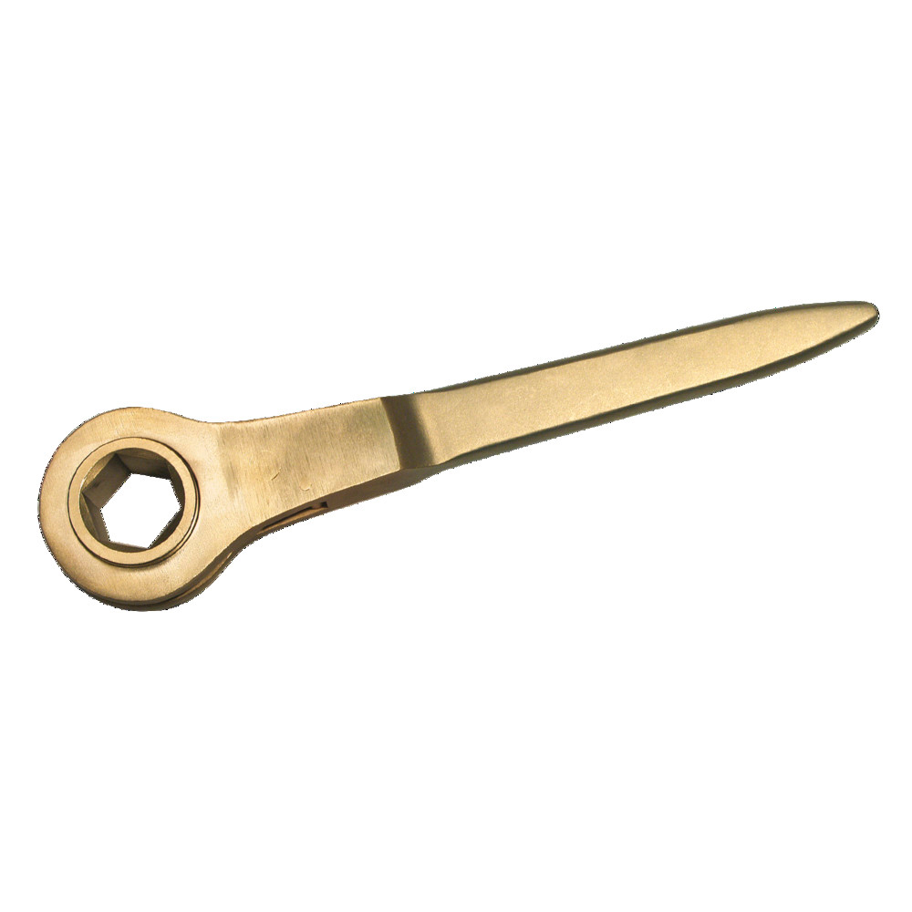 Ringratschenschlüssel funkenfrei, 6-kant, 17 mm