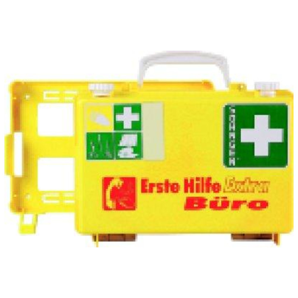 Erste-Hilfe-Koffer Extra Büro, DIN 13157, gelb