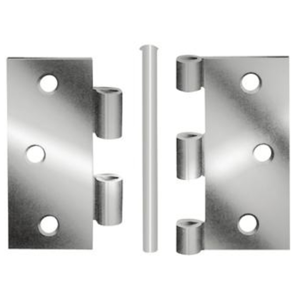 Scharnier stark 63 x 63 mm Edelstahl