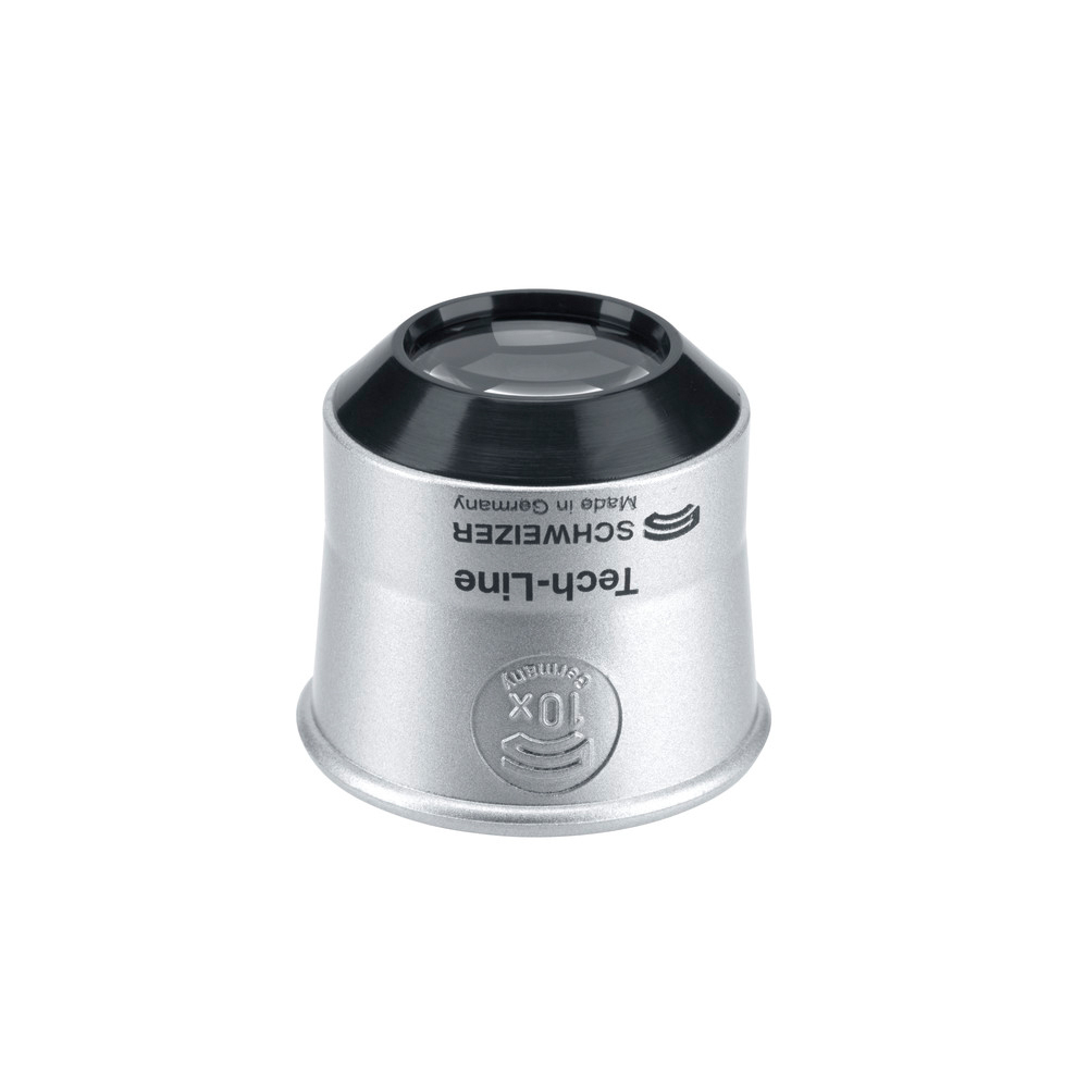 Uhrmacherlupe Tech-Line, aplanatisch, 10x, 22,8 mm