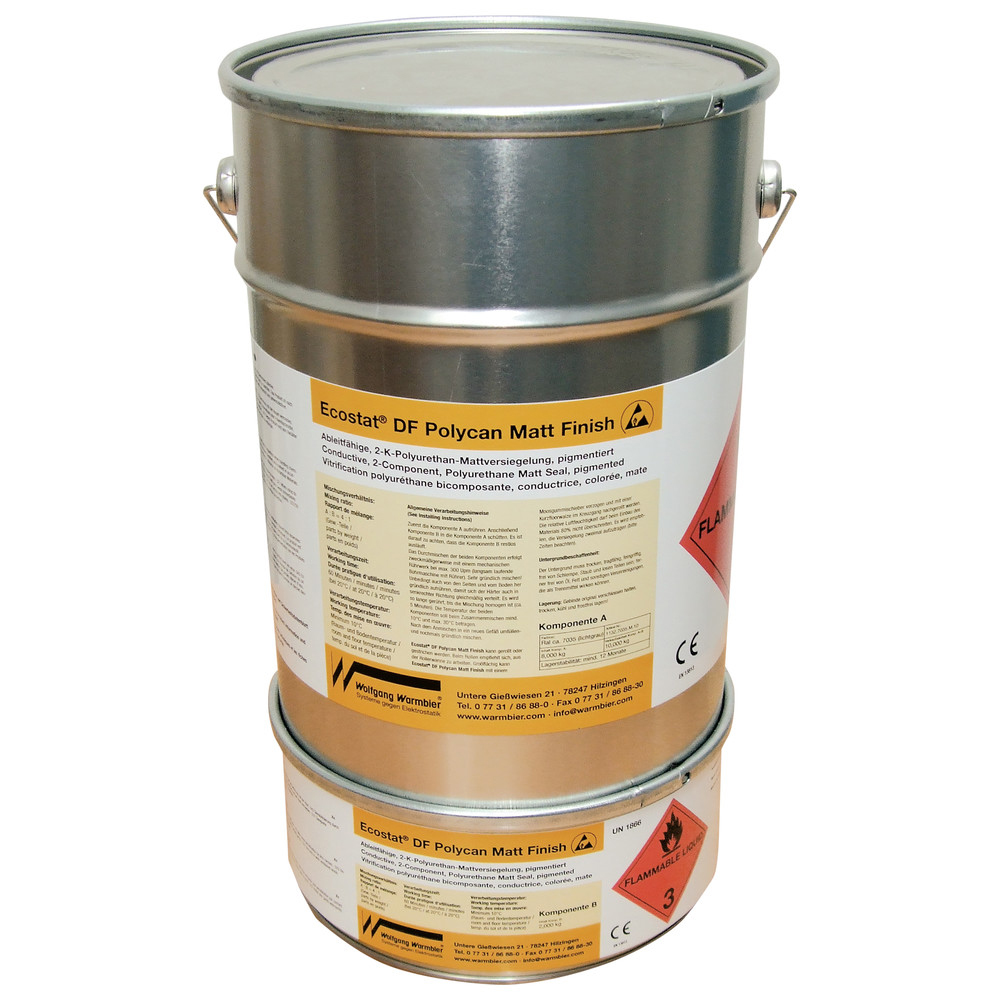 Bodenversiegelungssystem Ecostat DF Polycan Matt Finish, ESD