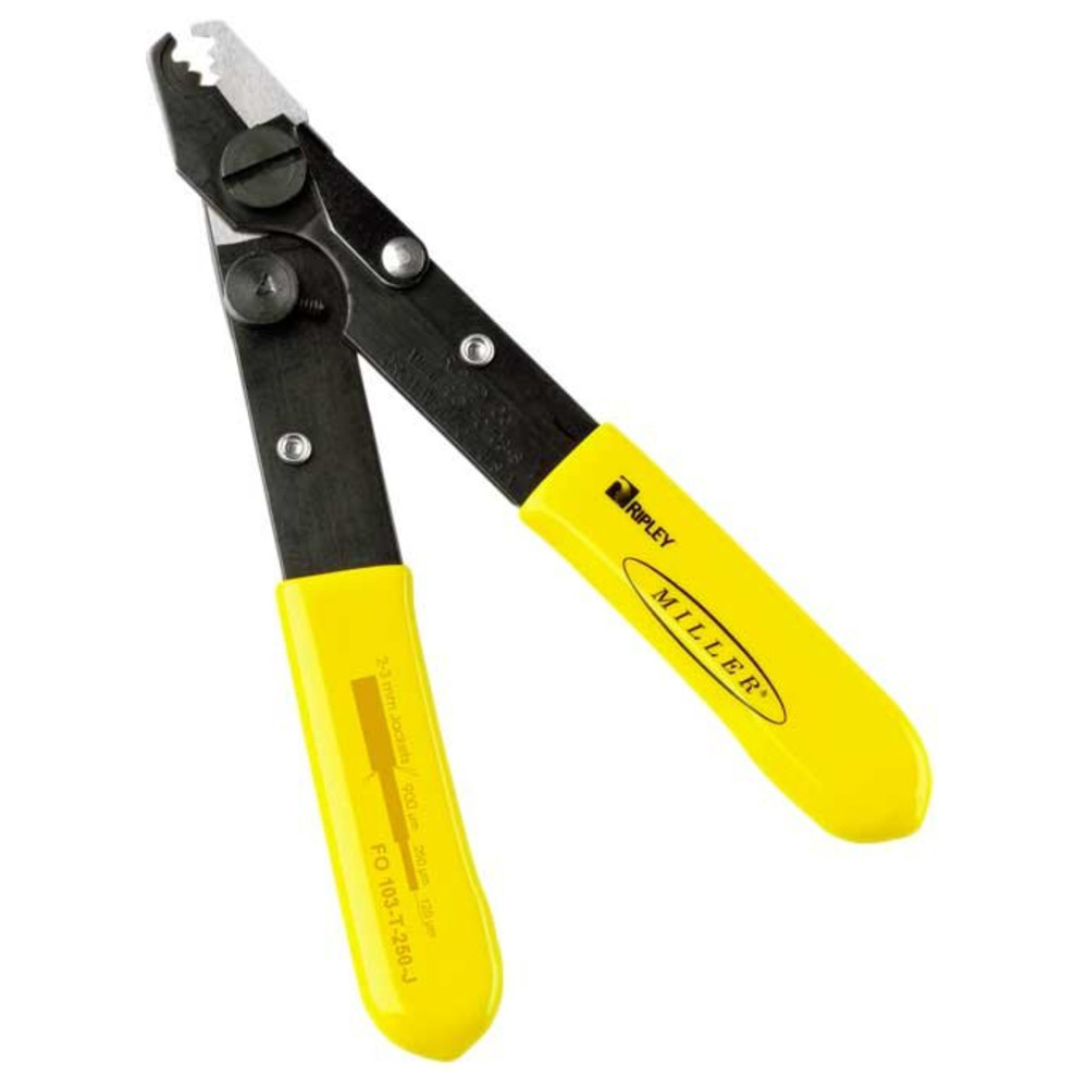 Glasfaser-Abisolierzange FO 103-T-250-J, 137 mm