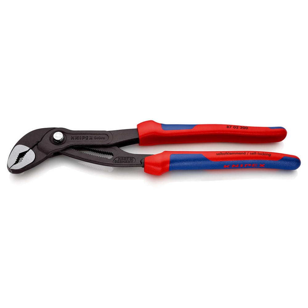 Wapuzange Cobra 300mm m.M.K.Griff Knipex