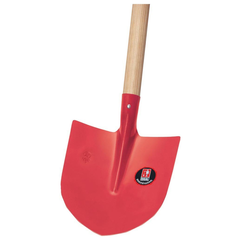 Frankfurter Schaufel mit E-Stiel, rot, Gr. 5 DIAMANT-PIONIER