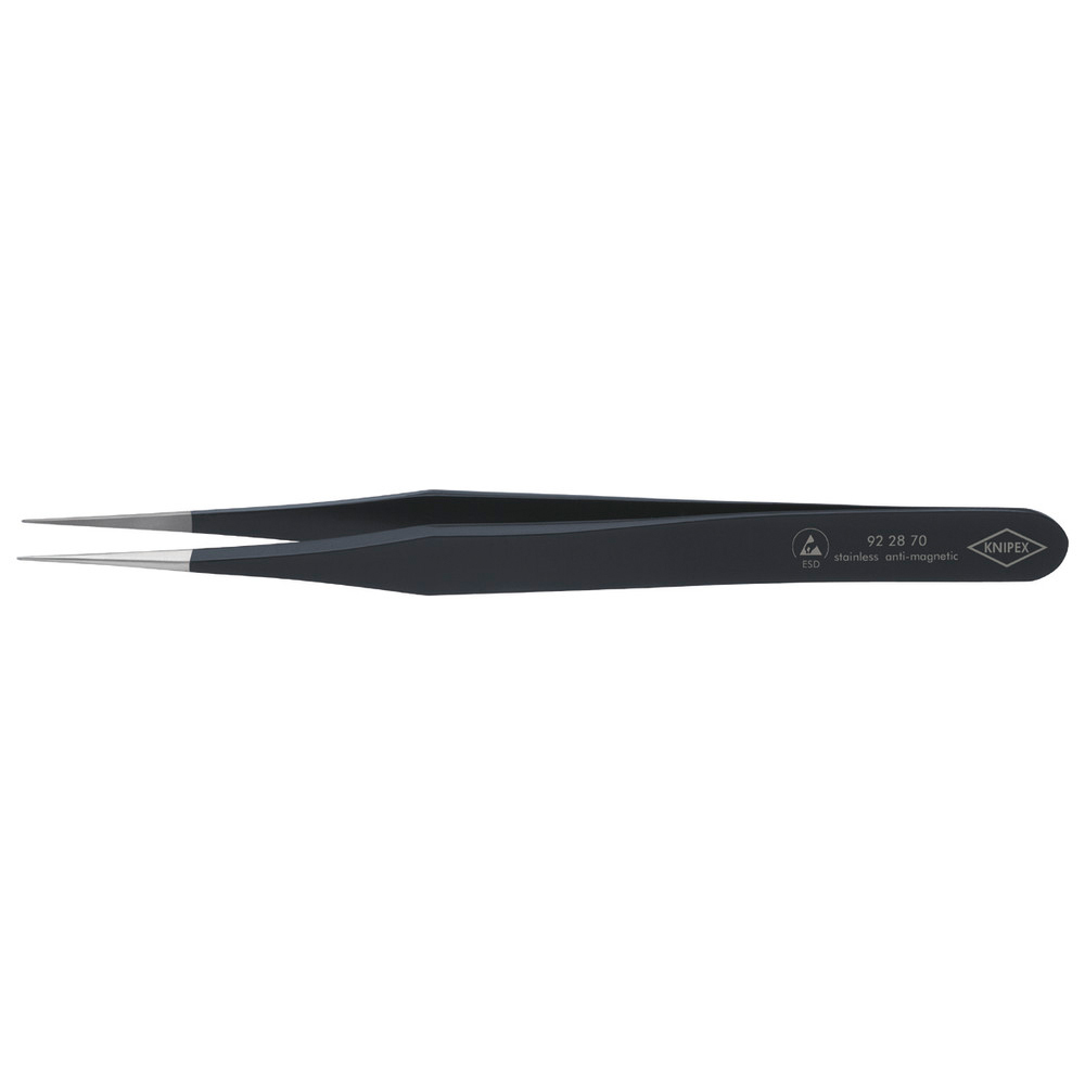 ESD-Pinzette 110 mm schwarz