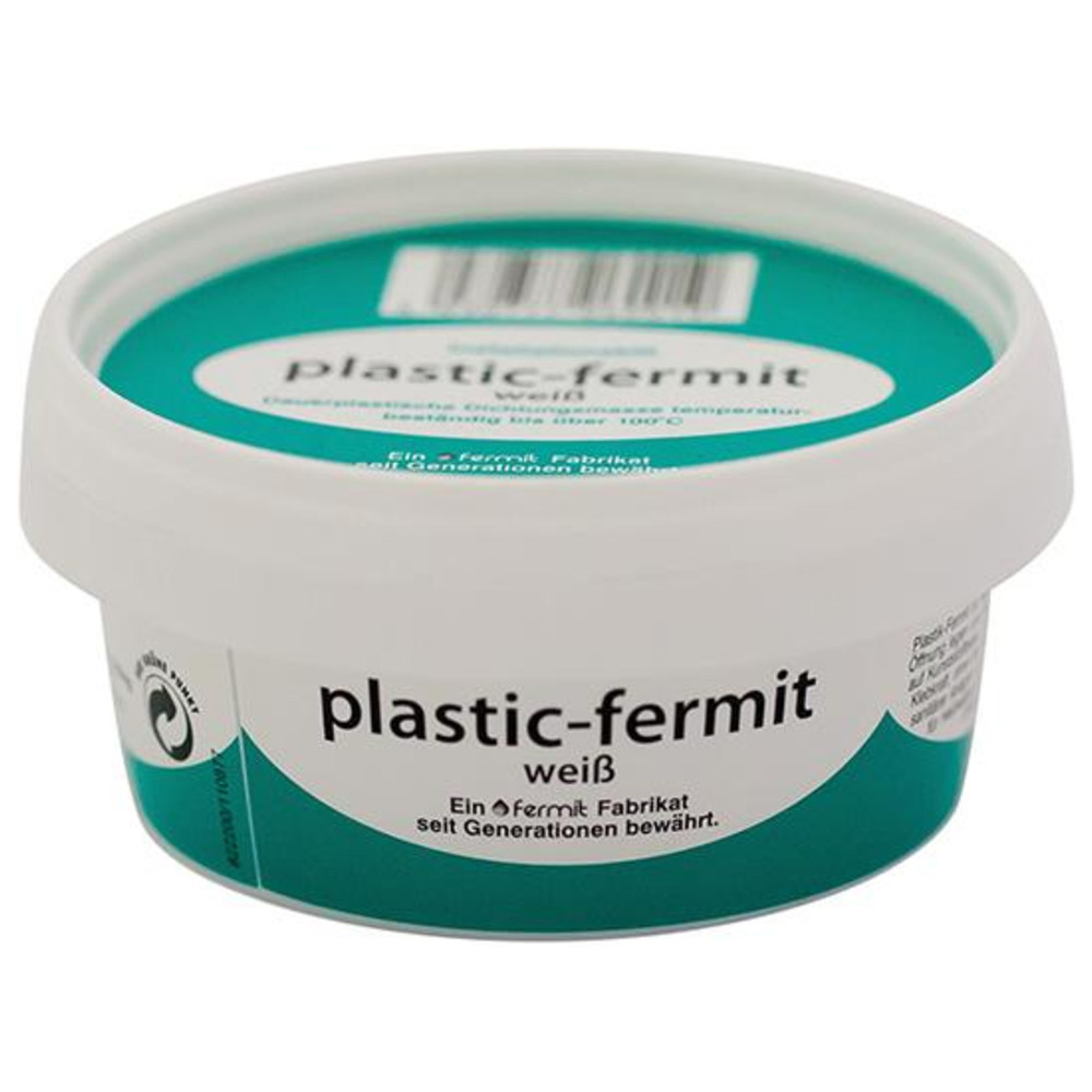 Dichtungsmasse plastik, weiß, 1/4 kg-Dose