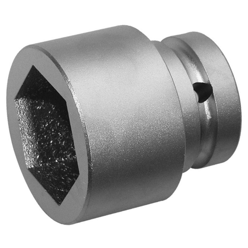 Kraft-Sechskantsteckschlüsseleinsatz 1/2", kurz, Edelstahl, 10 mm