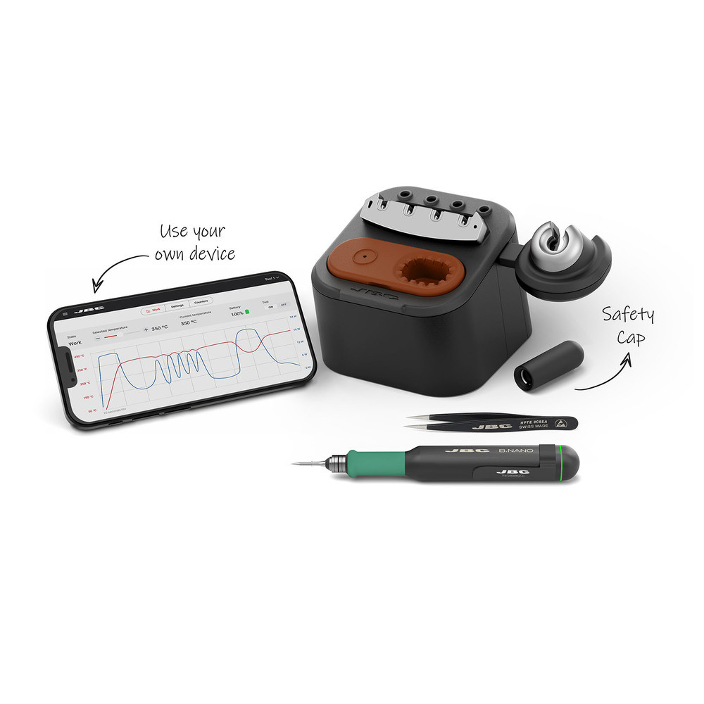 Präzisions-Station B.IRON NANO, mit Handstück, inklusive Tablet