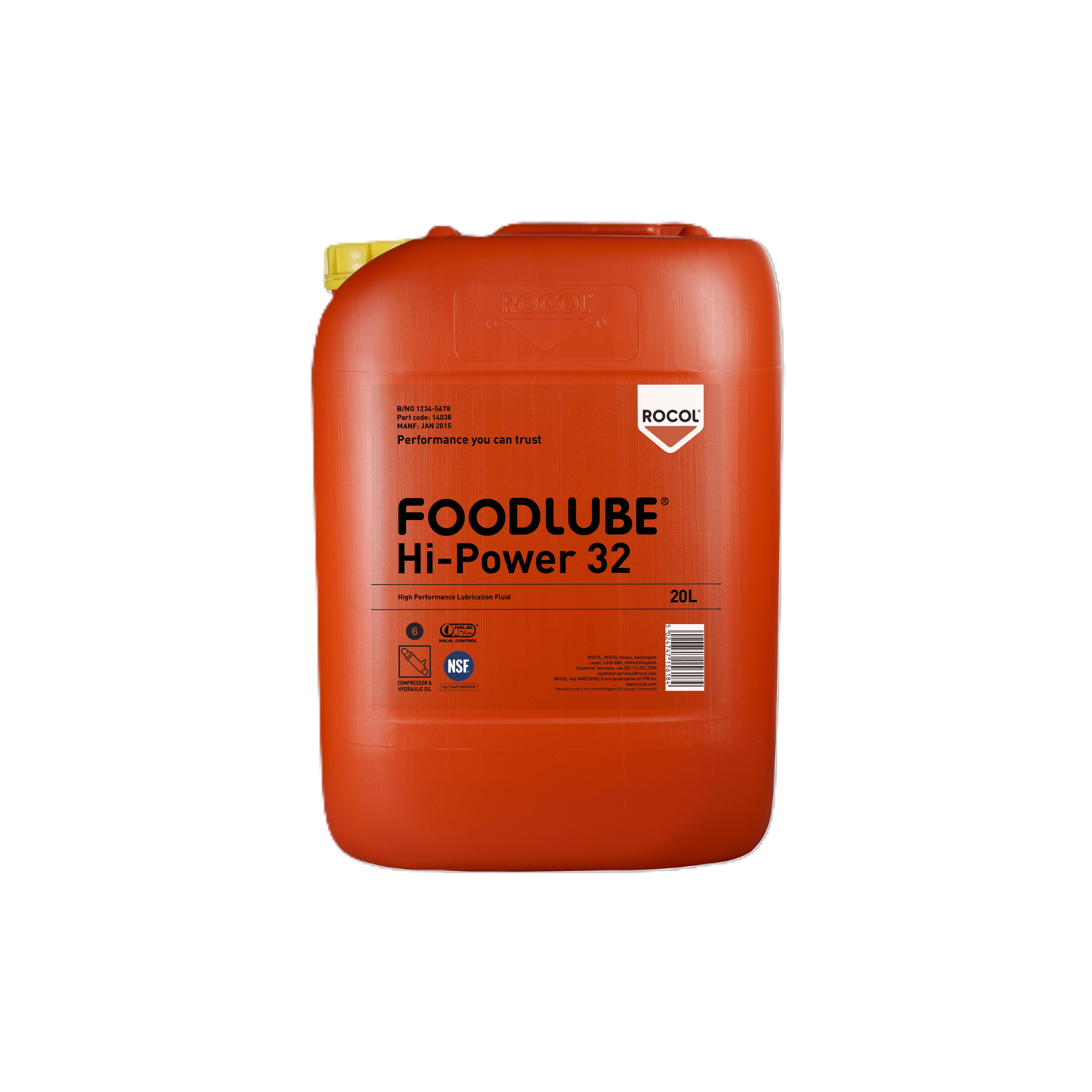 FOODLUBE HI-POWER 32 20L