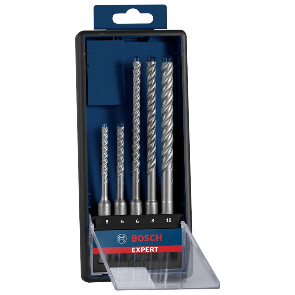 Hammerbohrer-Set Expert SDS plus-7X, 5-teilig, 5-10 mm
