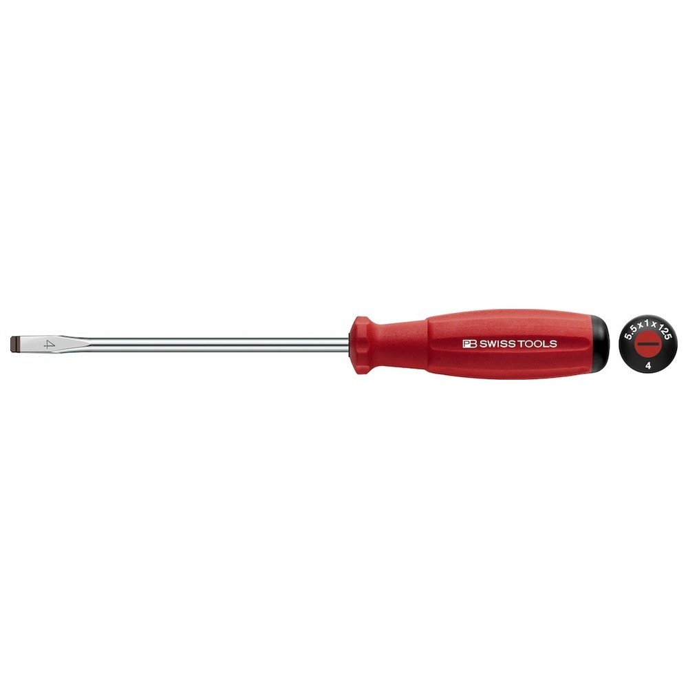 Schraubendreher 8100 Schlitz 2,5x0,4x 80mm SwissGrip PB Swiss Tools