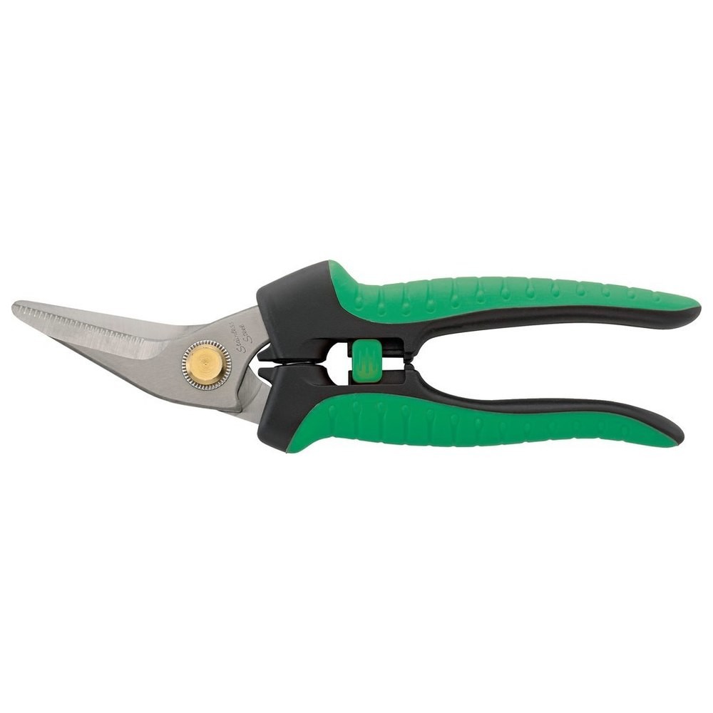 Kombi-Schere gebogen 200mm 2K-Griff FORTIS