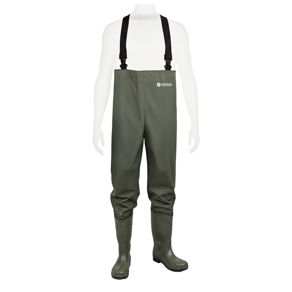 Wathose mit S5 Sicherheitsstiefel, Größe 40