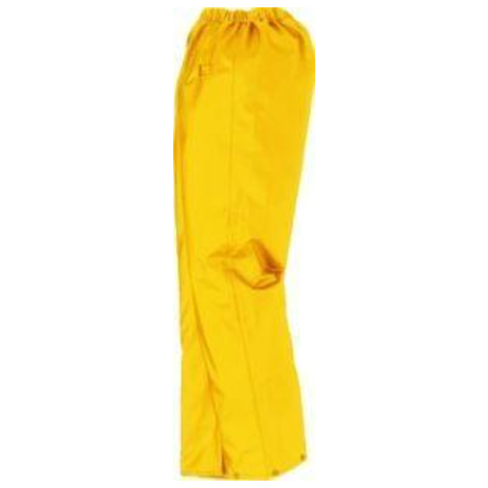 Regenhose Voss, PU-Stretch, Gr. 2XL, gelb