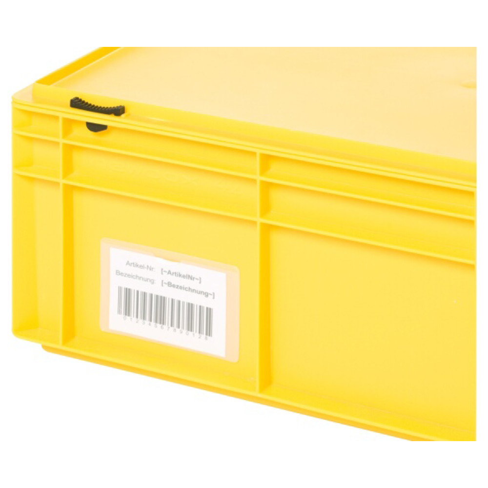 Etikettentasche IDP-STAT, ESD, IDP-STAT-Folie, 118 x 80 mm