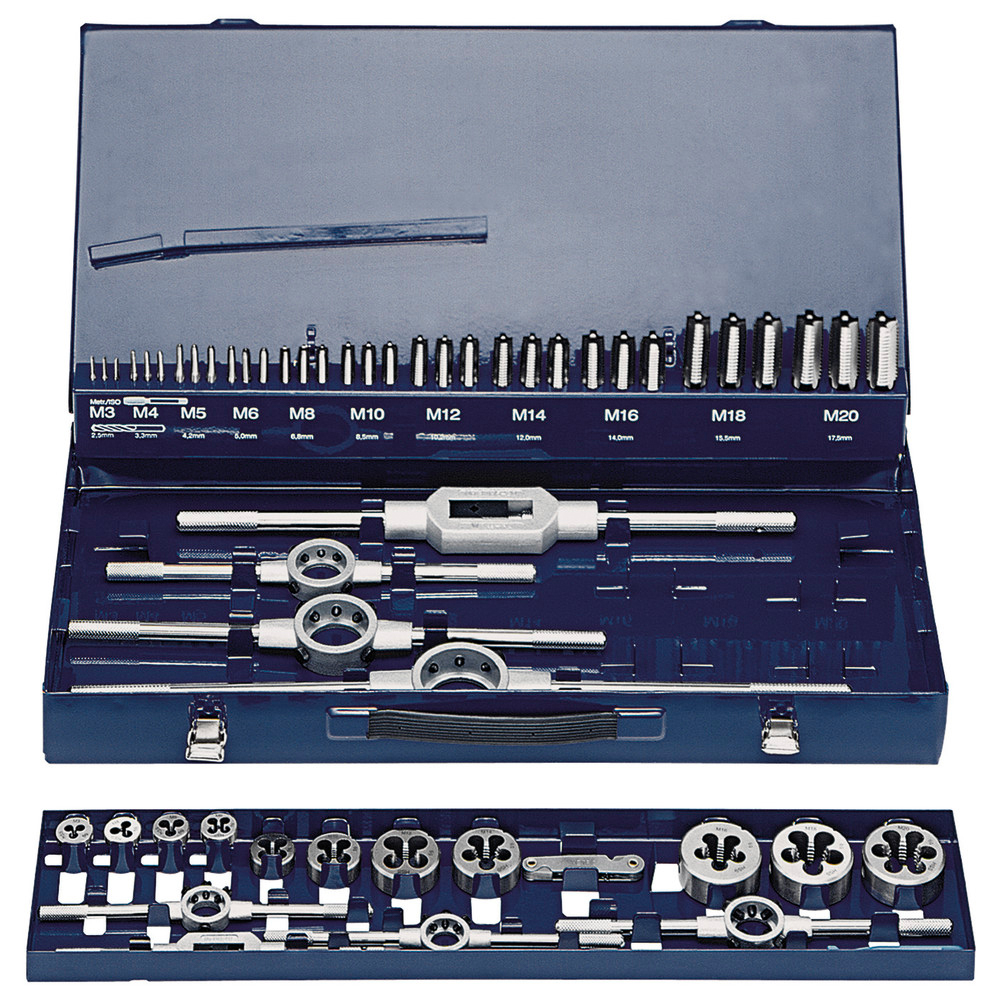 Handgewindebohrer DIN 352 HSS M3-20 Sortiment