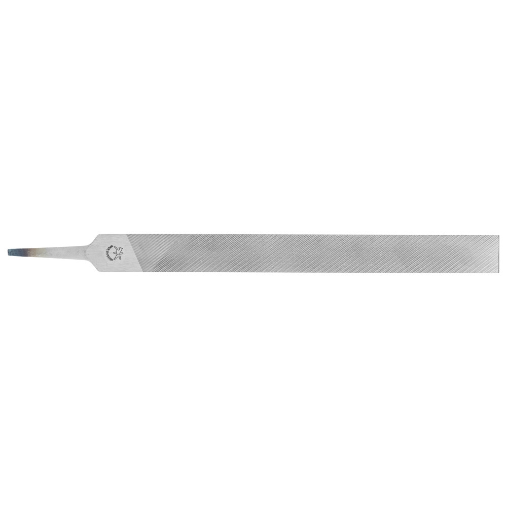 Werkstattfeile DIN 7261 A, flachstumpf, Länge 100 mm, Hieb 1