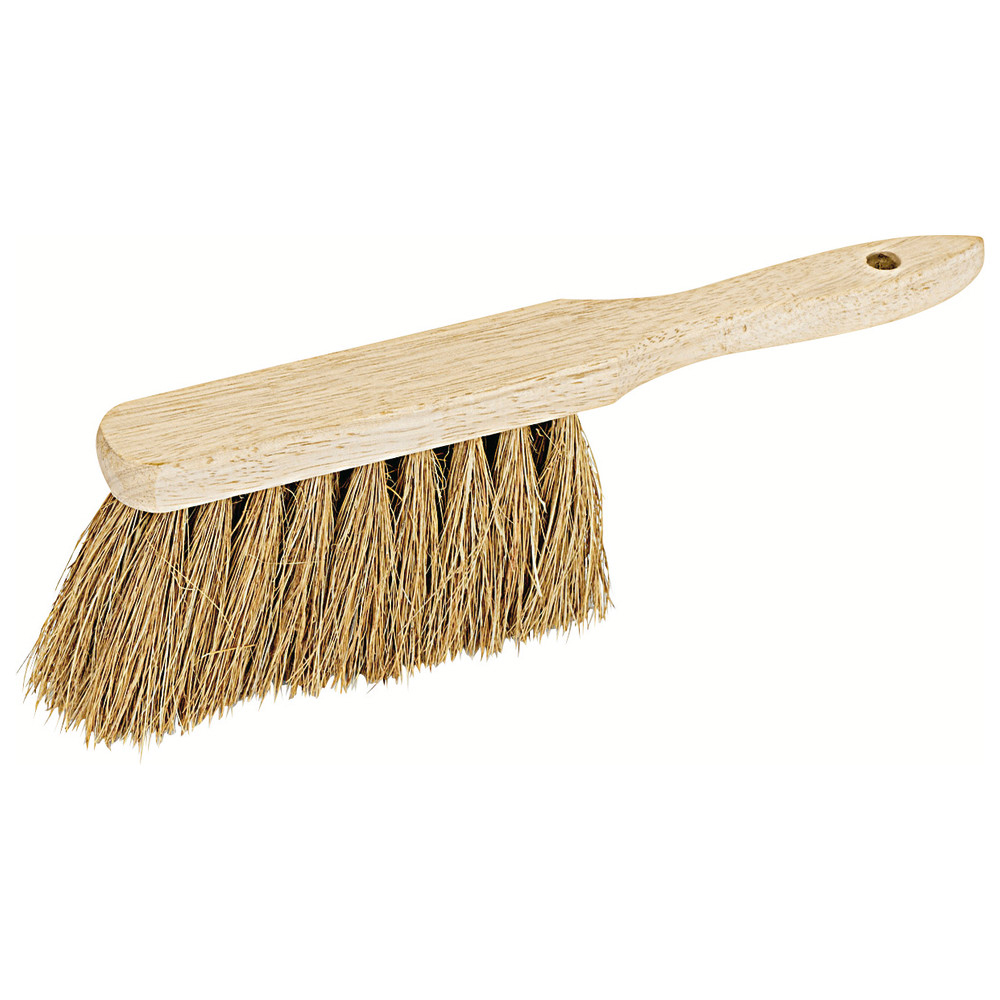 Industriehandfeger Poly-Kokos 28 cm, unlackiert