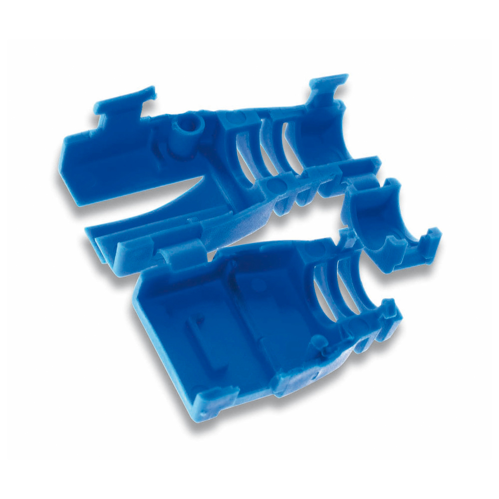 Knickschutztülle für Modularstecker, für RJ45, Rundkabel bis 6 mm Ø, schwarz