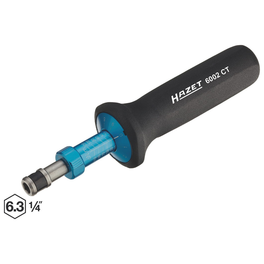 Drehmoment-Schraubendreher 6003CT - Sechskant hohl 6,3 (1/4 Zoll) - Gesamtlänge