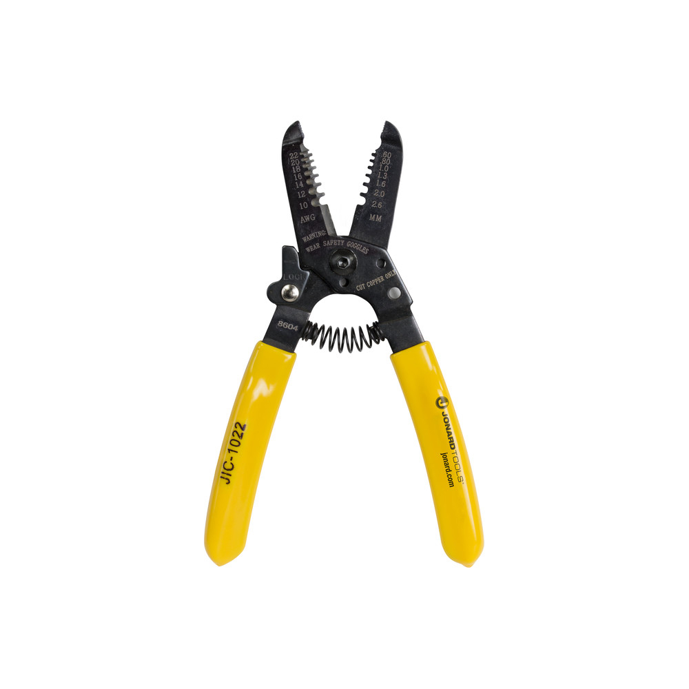 Glasfaser-Abisolierzange JIC-1022, 10-22 AWG