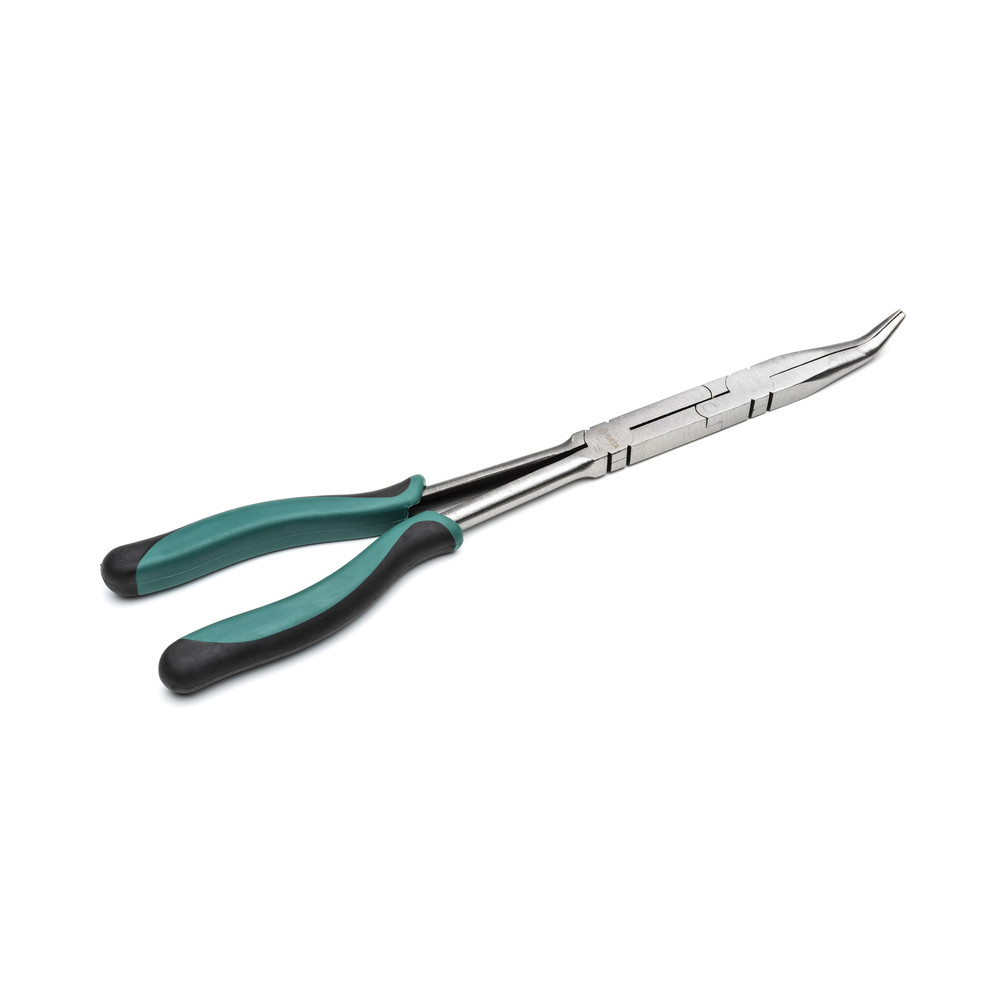 Doppelgelenkzange Double-X, 340 mm, 45° abgewinkelt