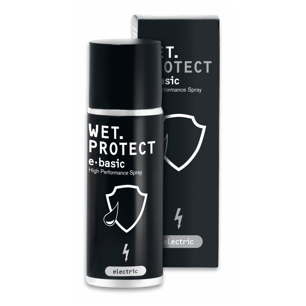 Wet Protect e-basic schützt vor nässe- und feuchtigkeitsbedingtem Kurzschluss 50