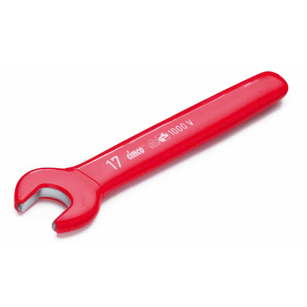 Einmaulschlüssel 1000 V SW 13 132 mm, DIN 7446, 15° gekröpft