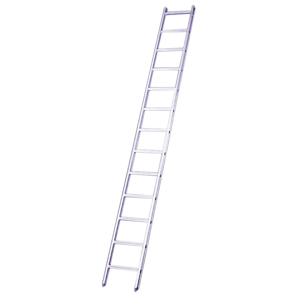 Anlegeleiter Typ 8005, Aluminium, 9 Sprossen