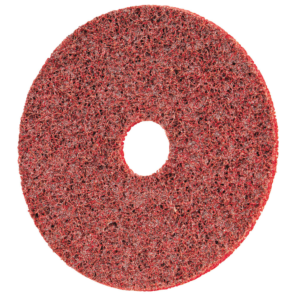 Klett-Vliesscheibe Keramik 115 mm med v.Zent
