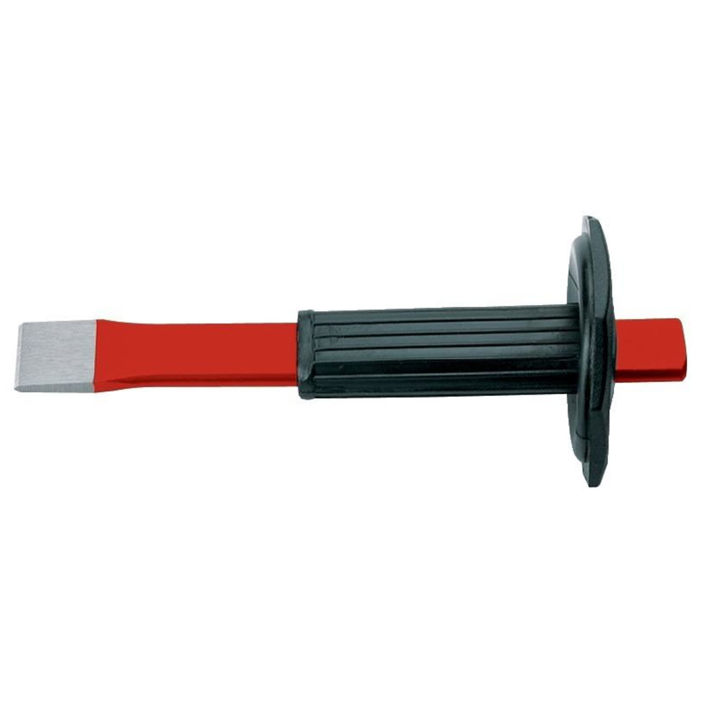Schlitzmeißel mit Handschutz 230/26 x 7 mm