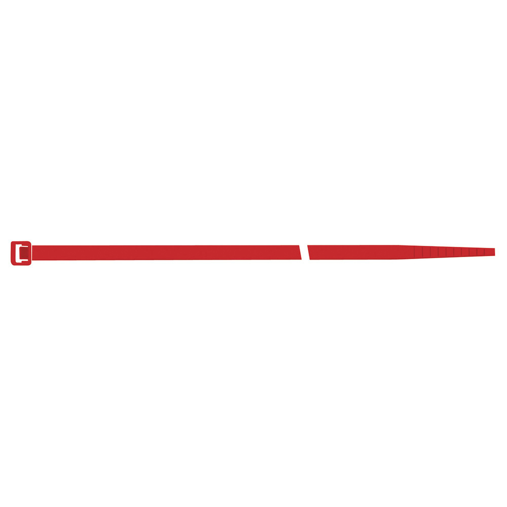 Kabelbinder Nylon rot 280 x 4,5 mm à 100 Stück