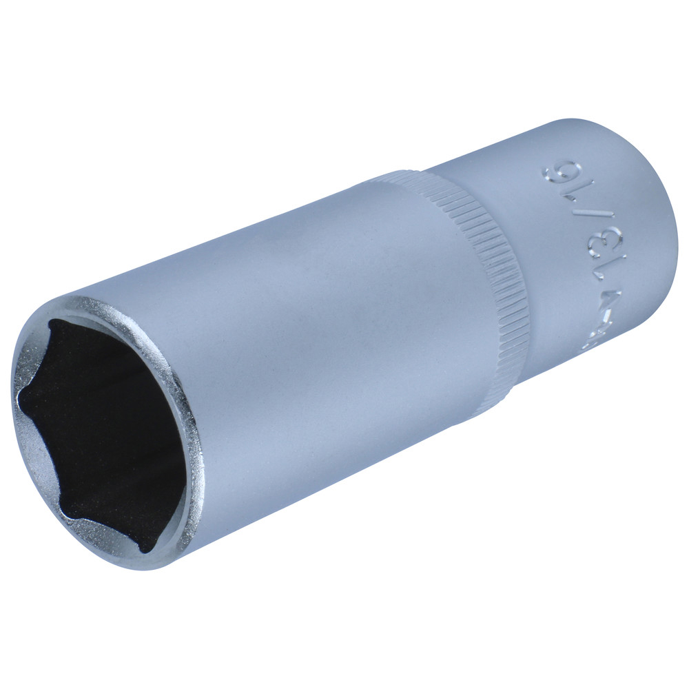 Stecknuss, 1/2", 6-kant, tief, Schlüsselweite 10 mm