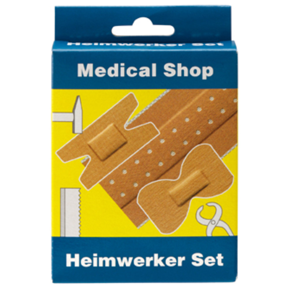 Pflastersortiment Medical Shop Heimwerker-Set, 11-teilig