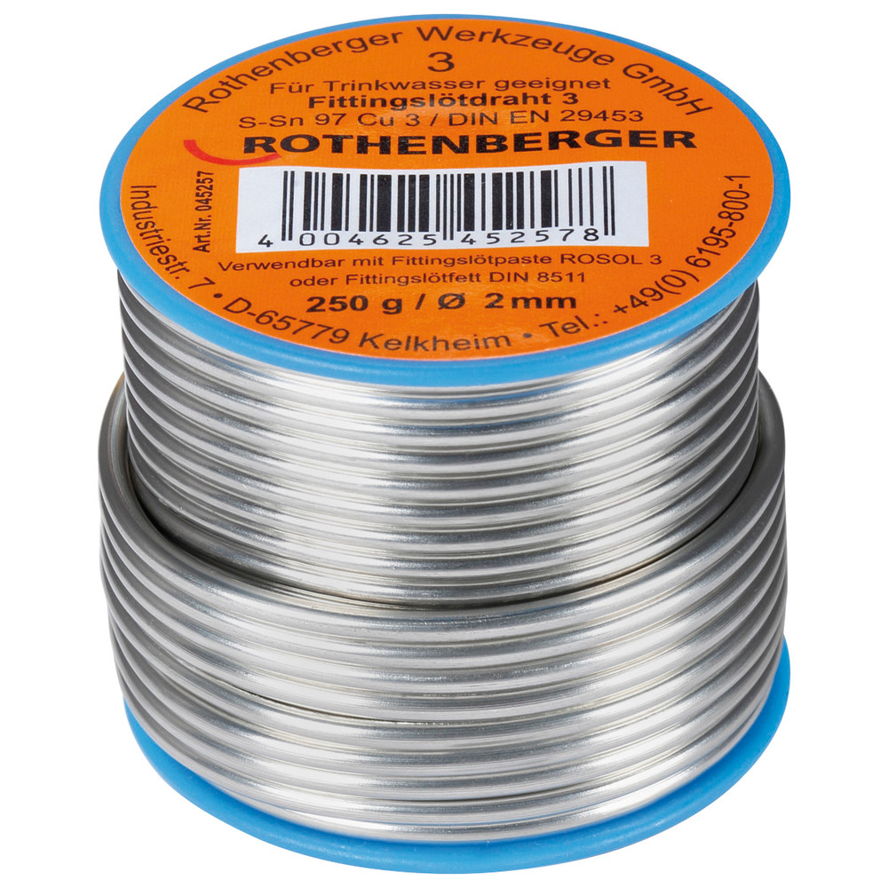 Fittingslot Ø 3 mm Nr. 4.5255 250 g