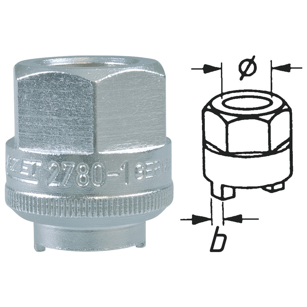 Stoßdämpfer-Zapfenschlüssel 2780-1
