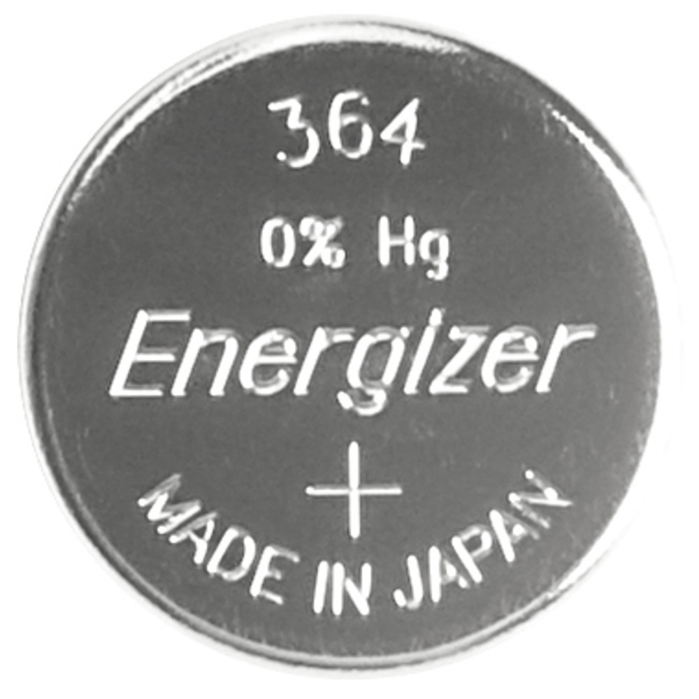 Silberoxid Knopfzelle, SR60/364/363, 1,55 V/20 mAh
