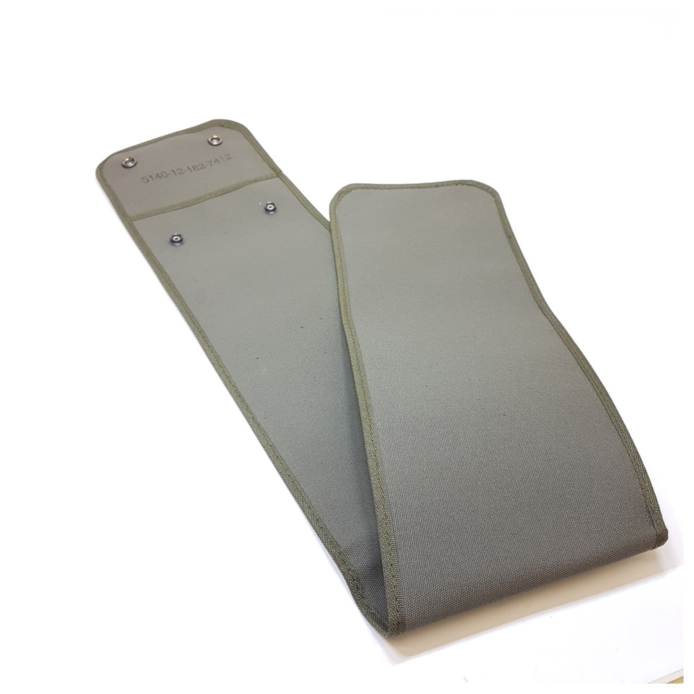 Mechanikerwerkzeugtasche aus Segeltuch, L:855 mm, B:150 mm, olive grün