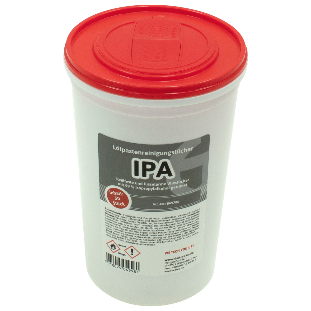 Reinigungstücher 99 % IPA