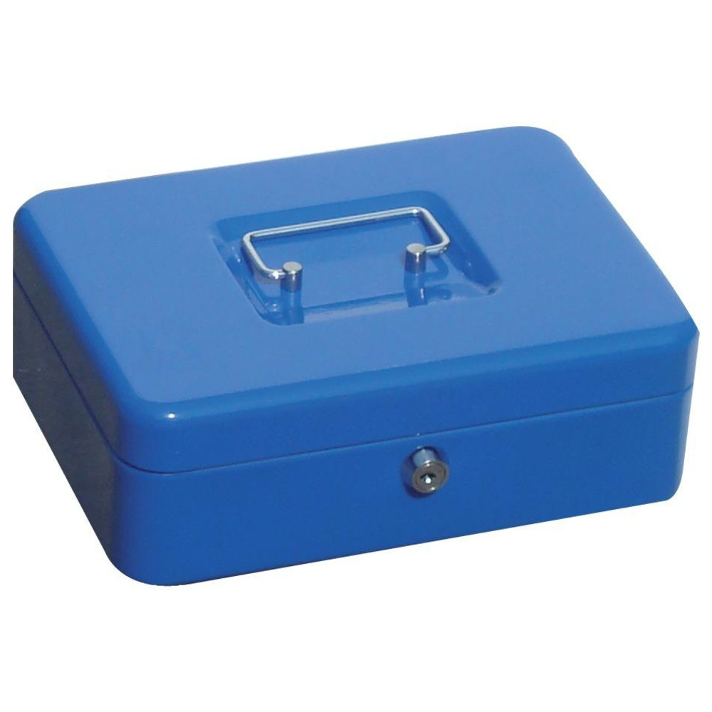 Geldkassette, blau, 330 x 235 x 90